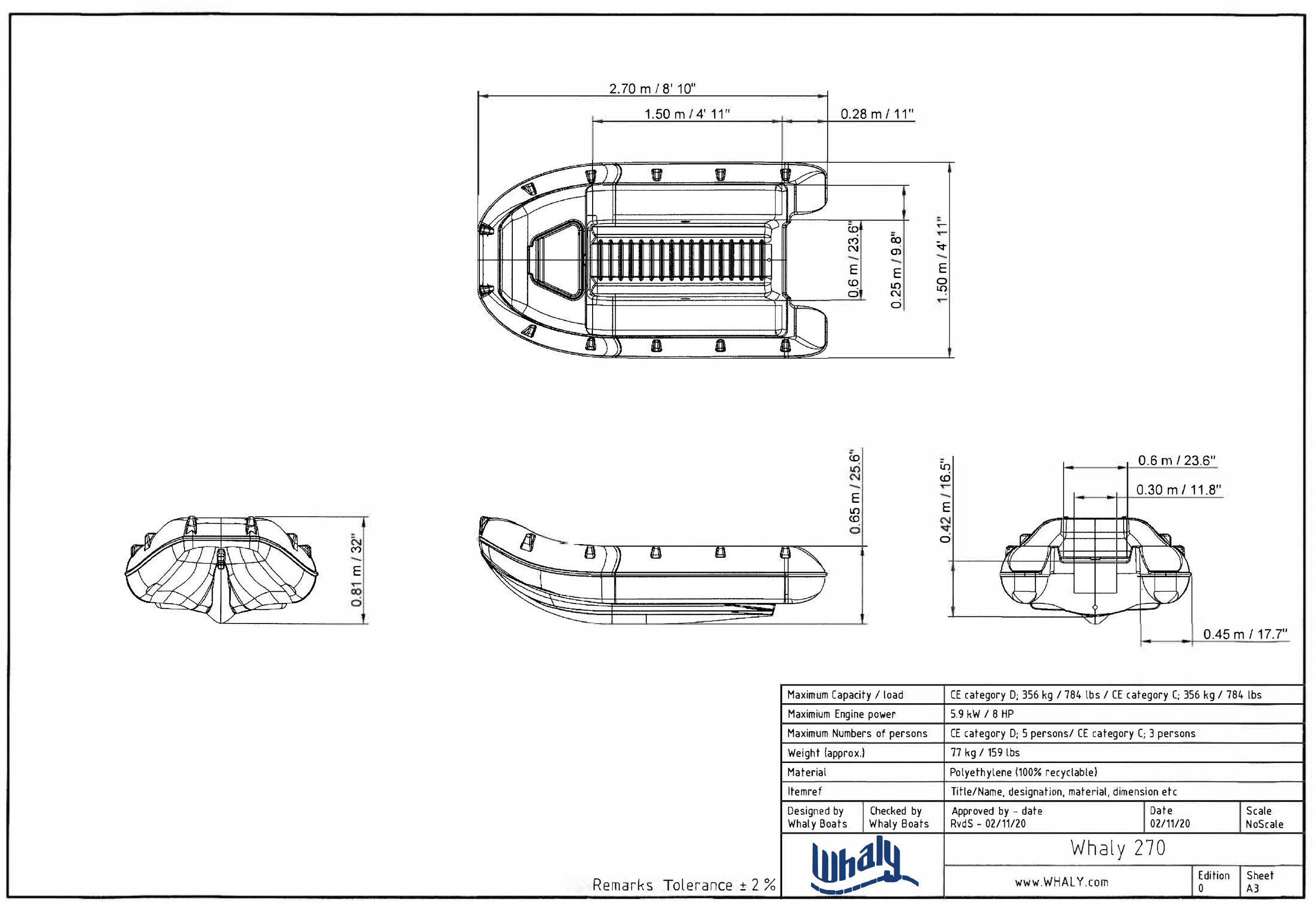 Technical drawing 270